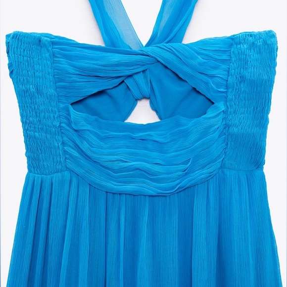 Zara Cut Out Maxi Dress - Picture 14 of 16